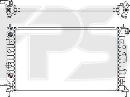 FPS FP 52 A284 - Radiators, Motora dzesēšanas sistēma ps1.lv