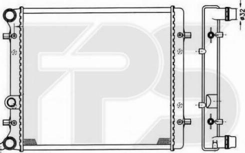 FPS FP 64 A433 - Radiators, Motora dzesēšanas sistēma ps1.lv