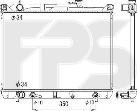 FPS FP 68 A518-X - Radiators, Motora dzesēšanas sistēma ps1.lv