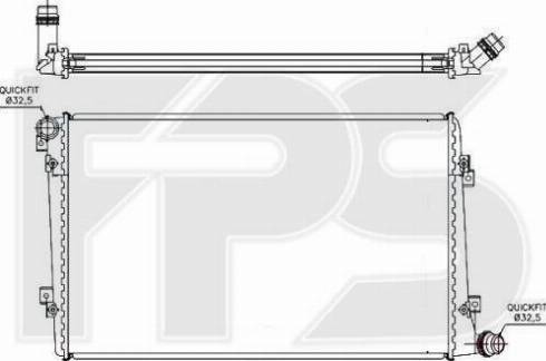 FPS FP 62 A171-X - Radiators, Motora dzesēšanas sistēma ps1.lv