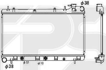 FPS FP 67 A1158-X - Radiators, Motora dzesēšanas sistēma ps1.lv