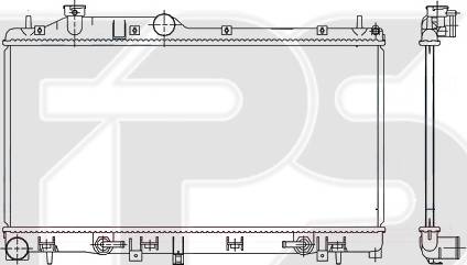 FPS FP 67 A376-X - Radiators, Motora dzesēšanas sistēma ps1.lv