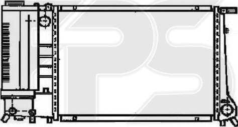 FPS FP 14 A02-X - Radiators, Motora dzesēšanas sistēma ps1.lv