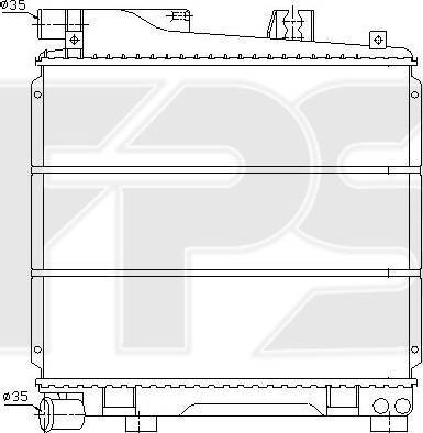 FPS FP 14 A865 - Radiators, Motora dzesēšanas sistēma ps1.lv