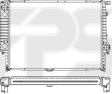 FPS FP 14 A33 - Radiators, Motora dzesēšanas sistēma ps1.lv