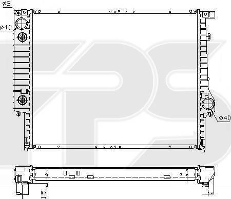 FPS FP 14 A37 - Radiators, Motora dzesēšanas sistēma ps1.lv