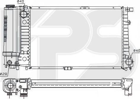 FPS FP 14 A24 - Radiators, Motora dzesēšanas sistēma ps1.lv