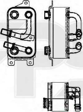 FPS FP 14 B11-X - Eļļas radiators, Motoreļļa ps1.lv