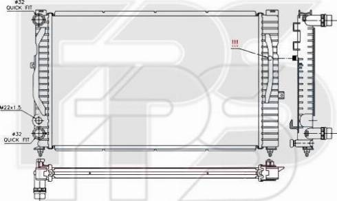 FPS FP 12 A404 - Radiators, Motora dzesēšanas sistēma ps1.lv