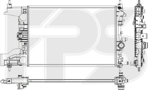 FPS FP 17 A323-X - Radiators, Motora dzesēšanas sistēma ps1.lv