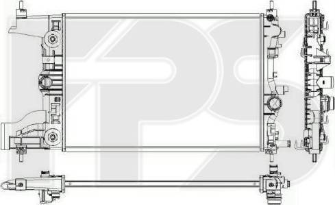 FPS FP 17 A322-X - Radiators, Motora dzesēšanas sistēma ps1.lv
