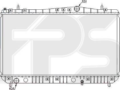 FPS FP 17 A701-P - Radiators, Motora dzesēšanas sistēma ps1.lv