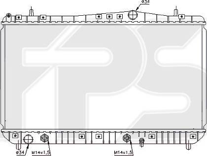 FPS FP 17 A702 - Radiators, Motora dzesēšanas sistēma ps1.lv