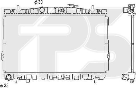 FPS FP 32 A676 - Radiators, Motora dzesēšanas sistēma ps1.lv