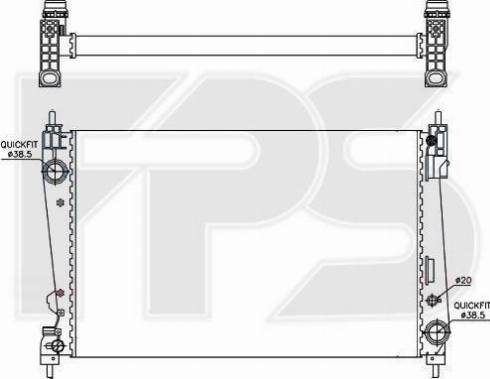 FPS FP 26 A307 - Radiators, Motora dzesēšanas sistēma ps1.lv