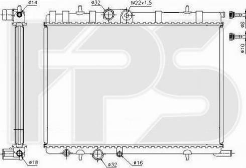 FPS FP 20 A81-P - Radiators, Motora dzesēšanas sistēma ps1.lv