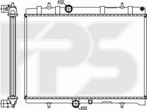 FPS FP 20 A308 - Radiators, Motora dzesēšanas sistēma ps1.lv