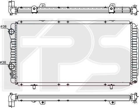 FPS FP 20 A722 - Radiators, Motora dzesēšanas sistēma ps1.lv