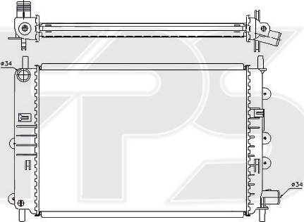 FPS FP 28 A156 - Radiators, Motora dzesēšanas sistēma ps1.lv