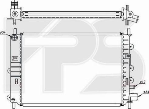 FPS FP 28 A161 - Radiators, Motora dzesēšanas sistēma ps1.lv