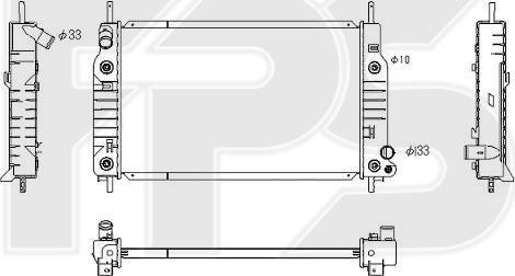 FPS FP 28 A201 - Radiators, Motora dzesēšanas sistēma ps1.lv