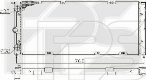 FPS FP 74 A441-X - Radiators, Motora dzesēšanas sistēma ps1.lv