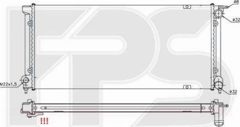 FPS FP 74 A450 - Radiators, Motora dzesēšanas sistēma ps1.lv
