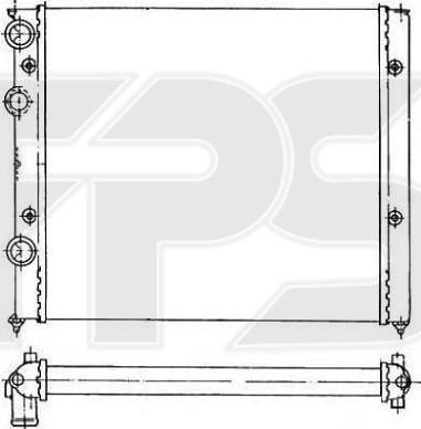 FPS FP 74 A432 - Radiators, Motora dzesēšanas sistēma ps1.lv