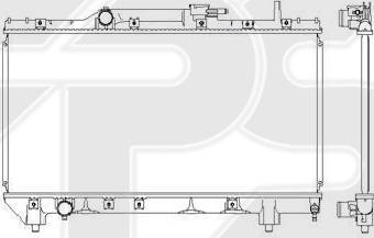 FPS FP 70 A539 - Radiators, Motora dzesēšanas sistēma ps1.lv