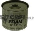 FRAM C1191PL - Degvielas filtrs ps1.lv