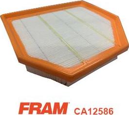 FRAM CA12586 - Gaisa filtrs ps1.lv