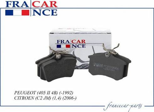 Francecar FCR210501 - Bremžu uzliku kompl., Disku bremzes ps1.lv