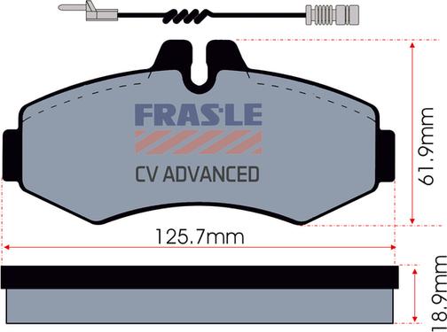 FRAS-LE PD/118-A-CV - Bremžu uzliku kompl., Disku bremzes ps1.lv