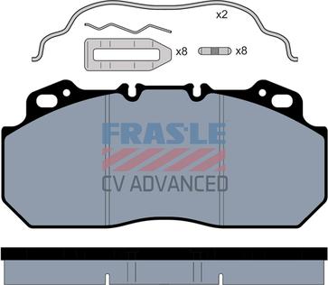 FRAS-LE PD/112-K007-CV - Bremžu uzliku kompl., Disku bremzes ps1.lv