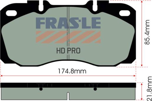 FRAS-LE PD/139-HD - Bremžu uzliku kompl., Disku bremzes ps1.lv