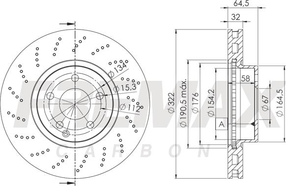 FREMAX BD-6472 - Bremžu diski ps1.lv