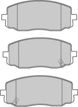 Japanparts PA-H12MK - Bremžu uzliku kompl., Disku bremzes ps1.lv