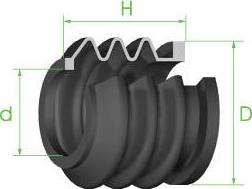Frenkit 52434 - Virzītājčaulu komplekts, Bremžu suports ps1.lv