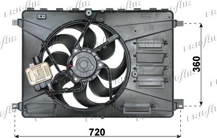 Frigair 0505.2028 - Ventilators, Motora dzesēšanas sistēma ps1.lv