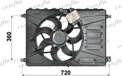 Frigair 0501.2001 - Ventilators, Motora dzesēšanas sistēma ps1.lv