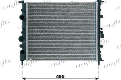 Frigair 0109.3080 - Radiators, Motora dzesēšanas sistēma ps1.lv