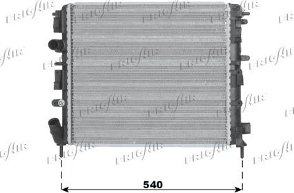 Frigair 0109.3074 - Radiators, Motora dzesēšanas sistēma ps1.lv