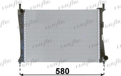 Frigair 0105.3069 - Radiators, Motora dzesēšanas sistēma ps1.lv