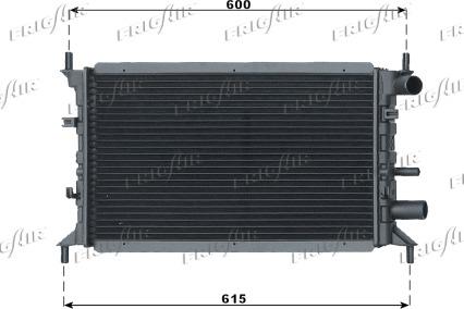 Frigair 0105.3033 - Radiators, Motora dzesēšanas sistēma ps1.lv