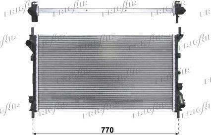 Frigair 0105.3100 - Radiators, Motora dzesēšanas sistēma ps1.lv