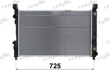 Frigair 0106.3101 - Radiators, Motora dzesēšanas sistēma ps1.lv