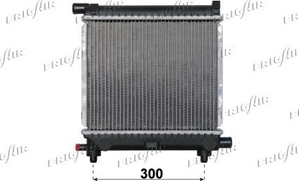 Frigair 0106.2089 - Radiators, Motora dzesēšanas sistēma ps1.lv