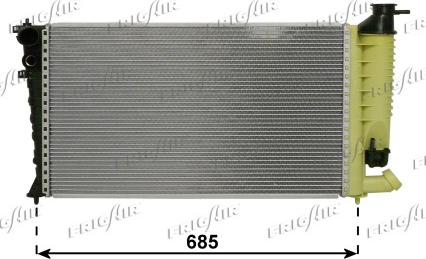 Frigair 0108.3063 - Radiators, Motora dzesēšanas sistēma ps1.lv