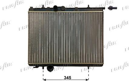 Frigair 0108.3085 - Radiators, Motora dzesēšanas sistēma ps1.lv