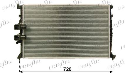 Frigair 0108.3086 - Radiators, Motora dzesēšanas sistēma ps1.lv